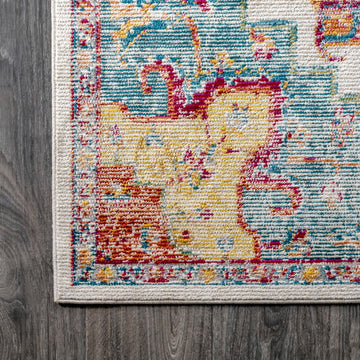 Zafra Vintage Medallion Area Rug